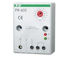 F&amp;F pirmumo relė su praėjimo kanalu 230V 16A - PR-603