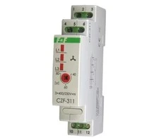 F&amp;F Fazės atrofija ir asimetrija relės 10A 1P 4sec 40- 80V CZF- 311