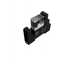 FF Rinkinys GPK-2P-M-24DC: Sąsajos relė PG-2P-12A-24DC su relės lizdu GN-2P-M