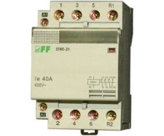 F&amp;F Modulis juosta 40A 4Z 0R 230V AC (ST40-40)