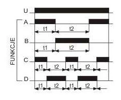 F&amp;F Universalus laikmatis 230V 2x8A - PCU-520