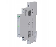 FF Vienfazis modulinis šviestuvas, žalias, 110 V AC, 1/2 modulio, LK-701G-110