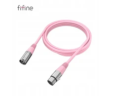 Fifine Kabelis mikrofonowy XLR 1,8 m, rožinė (L9CP)