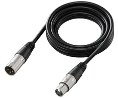 Fifine XLR kabelis 180 cm (juodas) (L9C)