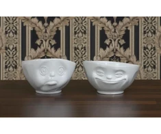 Fiftyeight Products „FIFTYEIGHT“ dubenėlis 500 ml – Grinning baltas