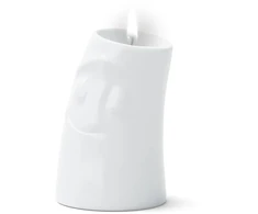 Fiftyeight Products FIFTYEIGHT Kerzenschmusie VERSCHMUST didelis žvakių laikiklis baltas