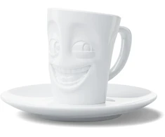 FiftyEight Fiftyeight T_02_16_01 miseczka Baltas Espresso 1 vnt.