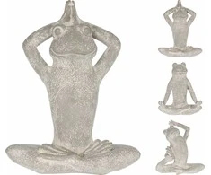 Mondex Sodo dekoras Yoga Frog 25x10.5x32.5cm