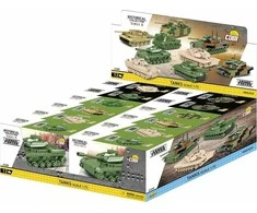 „Figurine Cobi HC“ ir ginkluotųjų pajėgų tankai 1:72 II serija (12 vnt.)