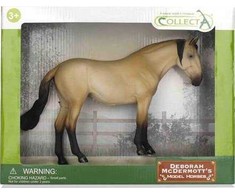 Figūrėlė Collecta COLLECTA MARE LUSITANO TEŠALAS SUKŲ BUKSKIN PAKUOTĖJE (DELUXE)