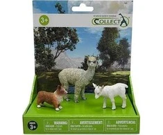 Collecta COLLECTA figūrėlių RINKINYS 3 ŪKIO GYVŪNŲ PAKUOTĖJE (88082, 88787, 88960)