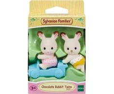 Sylvanian Families Epoch Sylvanian Rabbit Dvyniai su šokoladine ausimi (05420)