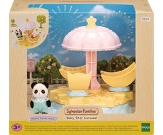 Žaidimų rinkinys Sylvanian Families Žvaigždėta karuselė vaikams