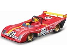 Figūrėlė Ferrari 312 P 1972 85 red 1:43 BBURAGO