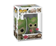 FUNKO POP! Vinilinė figūrėlė: Marvel: We are Groot - Groot as Scarlet Witch, ~9 cm