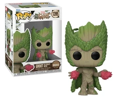 FUNKO POP! Vinilinė figūrėlė: Marvel: We are Groot - Groot as Scarlet Witch, ~9 cm