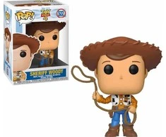 FUNKO POP! Vinilinė figūrėlė: Disney: Toy Story 4 - Sheriff Woody, 9 cm