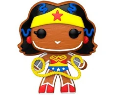 FUNKO POP! Vinilinė figūrėlė: DC Super Heroes - Gingerbread Wonder Woman, 9.5 cm