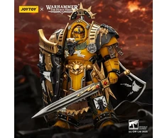 Figūrėlė Hasbro Figūrėlė Warhammer The Horus Heresy Imperial Fists Legion Praetor Tartaro terminatorių šarvuose su energiniu kardu ir Vigil audros skydu 1/18 14 cm