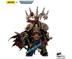 Figūrėlė Jada Toys Figūrėlė Warhammer 40k Juodas Legion Abaddon the Despoiler su Drach'nyen ir Horuso Nagais 16 cm