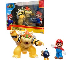Jakks Pacific „Super Mario“ – „Mario vs. Bowser Diorama Set“ (64512-4L)