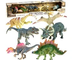 Jokomisiada Dinozaurų dinozaurų rinkinys dažytas 6pc ZA2051