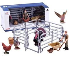 Jokomisiada Ūkio gyvūnų rinkinys, figūrėlės