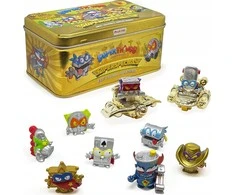 Magic Box SuperThings Super Special Gold Tin ekskluzywny komplektas su serii 3 auksinė puszka