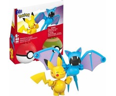 Mega Bloks MEGA POKEMON POKEBALL PIKACHU IR ZUBAT