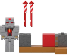 Mattel MINECRAFT Wyrzutnia fajerwerków+fig JKK10 /4