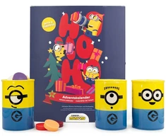 Minions Advento kalendorius su kvapnia Minionų žvake