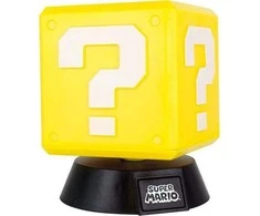 Paladone Super Mario Question Block lempa 10cm
