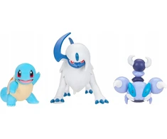 Figūrėlė Pokemon POKEMON BATTLE FIGURE 3 PK SQUIRTLE/ABSOL/SKORUPI