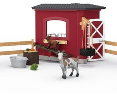 Schleich ožkų tvartas