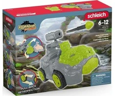 Schleich Žaislinis kovinis transporto priemonės modelis CrashMobile su Ministworkiu