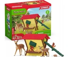 SCHLEICH FARM WORLD Miško gyvūnų maitinimas