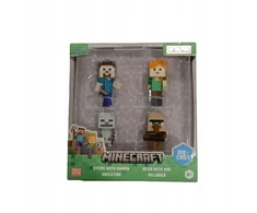 Figūrėlė Simba JADA Minecraft figurki metal 4pak 9336266314