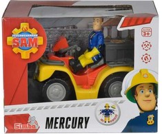 Figūrėlė Simba Strażak Sam - Quad Mercury (109257657)