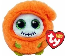 Oranžinis Pliušinis pakabukas TY Beanie Balls GRIFFIN - oranžinis ghoul ball