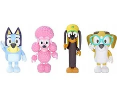 TM Toys Bluey - Figure 4-pack - Bluey &amp; Friends (90202)