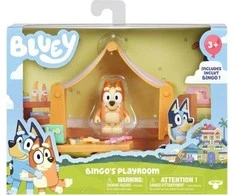Figūrėlė Tm Toys Bluey Mėlyna - Rinkinys Pokój zabaw + figurka pieska