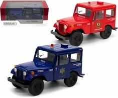 Figūrėlė Trifox 1971 JEEP DJ-5B (POLICJA/STRAŻ) 1:26