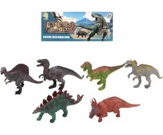 Figūrėlė Trifox DINOZAURY 6 SZTUK