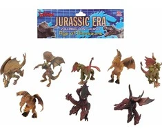 Figūrėlė Trifox DINOZAURY SMOKI 8 SZTUK