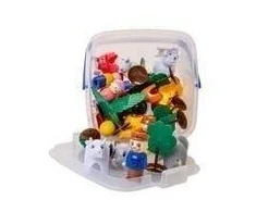 Figūrėlė Viking Toys VIKING TOYS Figurki i zwierzątka kibirėlyje (50 el.)