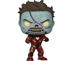 FUNKO POP! Vinilinė figūrėlė: Marvel: What If...? – Zombie Iron Man, 9 cm
