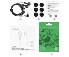 FiiO JF11 ausinės - baltos - Ausinės su išplėstiniu bosu