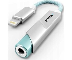 FiiO KA11 sidabrinis - Mobilus DAC + ausinių stiprintuvas - Lightning