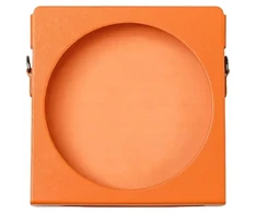 FiiO SK-DM15 oranžinis - Odinis dėklas DM15 (6953175792130)