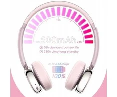 „FiiO Snowsky Anytime“ – rožinės – „Bluetooth“ ausinės su aktyviu triukšmo slopinimu (ANC)